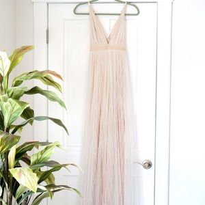 Dreamy Maxi Dress, White Tulle, Bridal